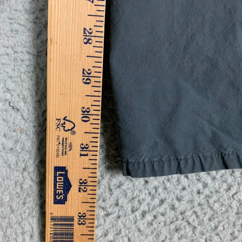 Kuhl The Outsider Pants Men's 32 x 32 Gray Waxed Canvas Hiking Technical Outdoor